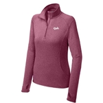 PAR218<br>Sport Tek Women's Sport-Wick 1/4 zip pullover