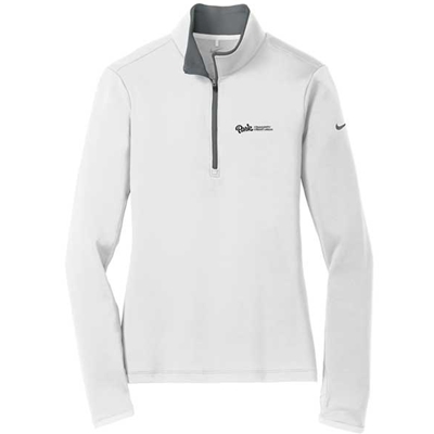 PAR131<br>Nike Women's Dri-FIT Stretch 1/2-Zip Cover-Up