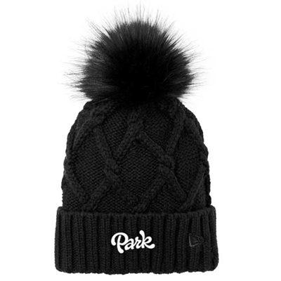 PAR204<br>New Era ® Faux Fur Pom Beanie